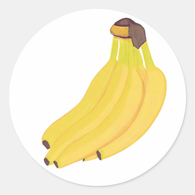 Stickers Bananes jaunes (Devant)