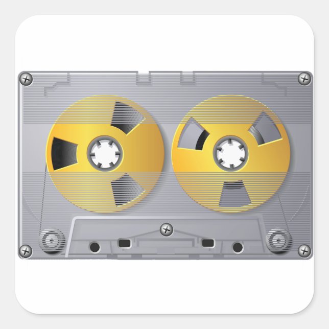 Stickers Bande Audio Cassette (Devant)