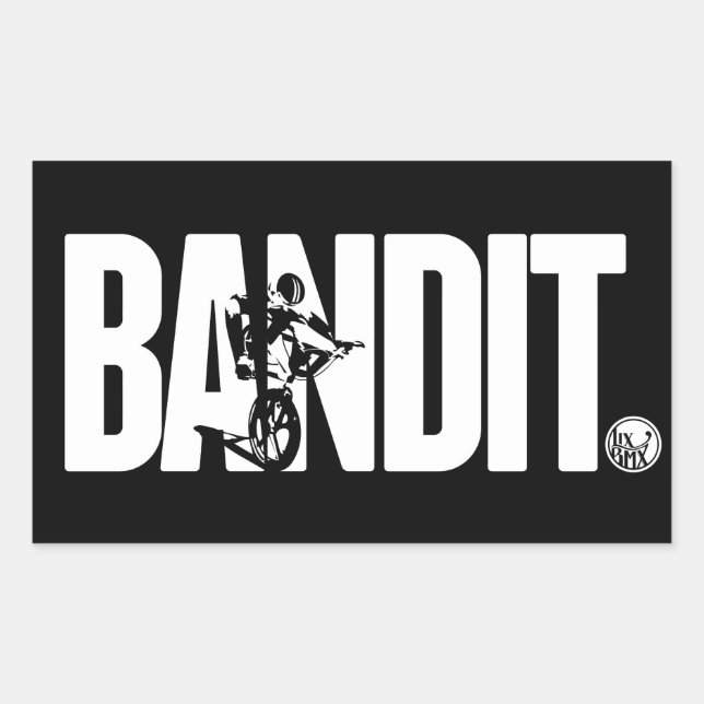 Stickers "Bandit" LixBMX (Devant)