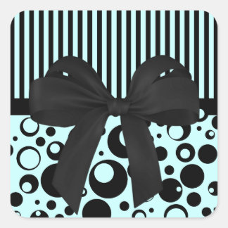 Stickers - Bars, Bow & Bubbles