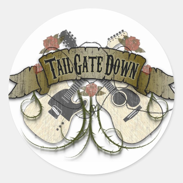 Stickers bas Tailgate (Devant)