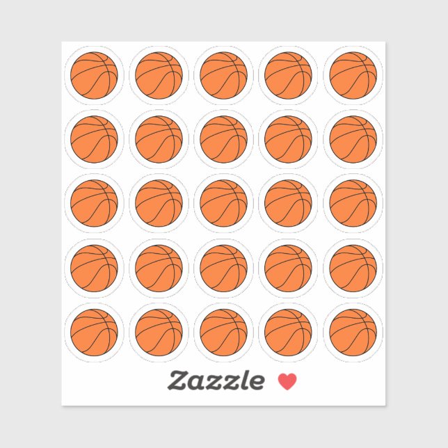 Stickers Basketball, Planificateur (Feuille)