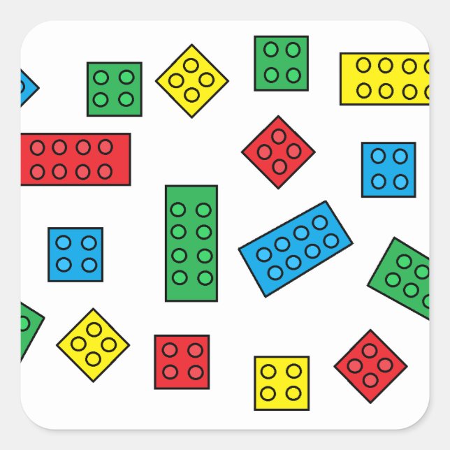 Stickers "Bâtir des blocs" (Devant)