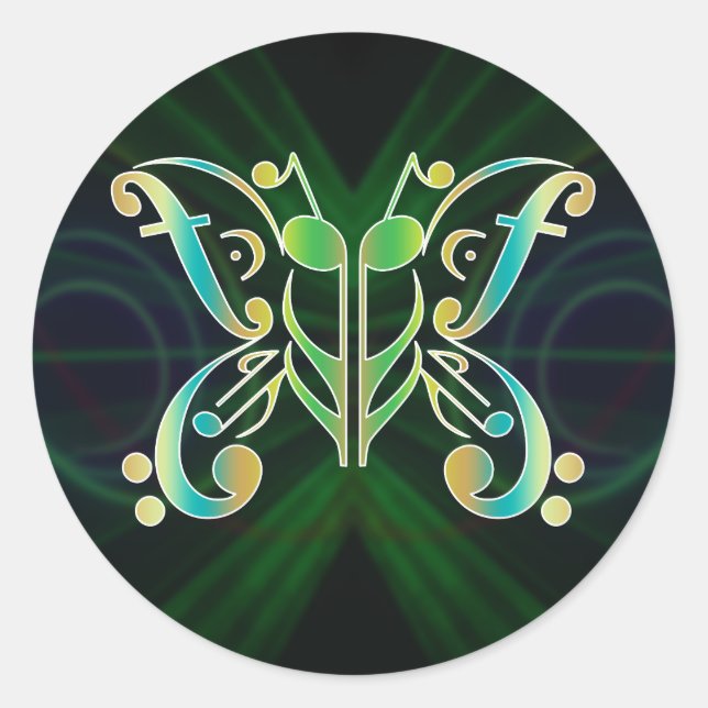 Stickers Beat-terfly (Devant)