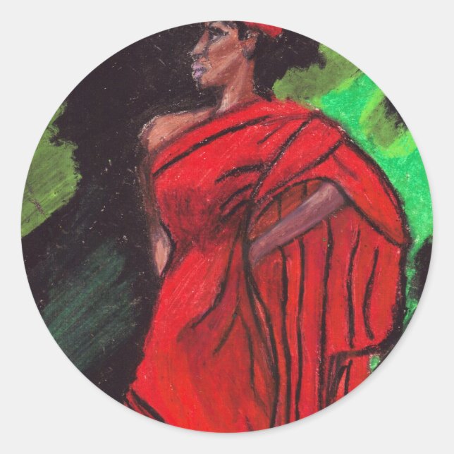 stickers BEAUTY NOIR (Devant)