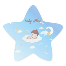 Stickers bébé personnalisés - Dreamy & Personnalis