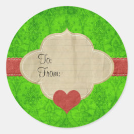 Stickers Begrenzte Ausgabe Noel "from-to" Nr. 3
