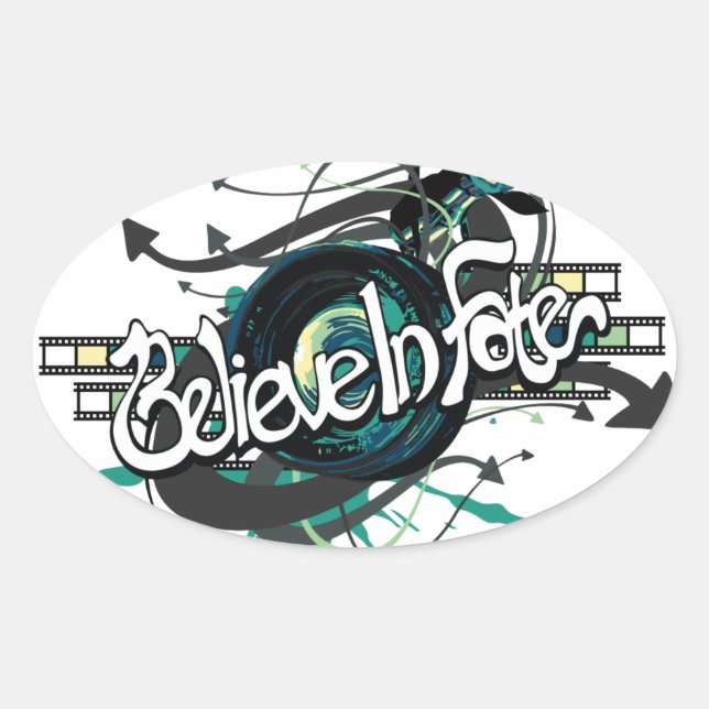 Stickers BelieveInFate (Devant)