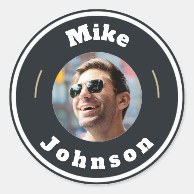 Stickers - Benutzerdefiniert Personalisiert (Foto  (Vorderseite)