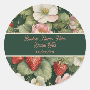 Stickers "Berry in Love" Fleurs et fraises