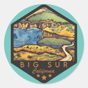 Stickers Big Sur California