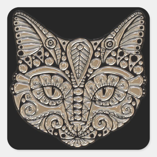 stickers bijoux chat (Devant)