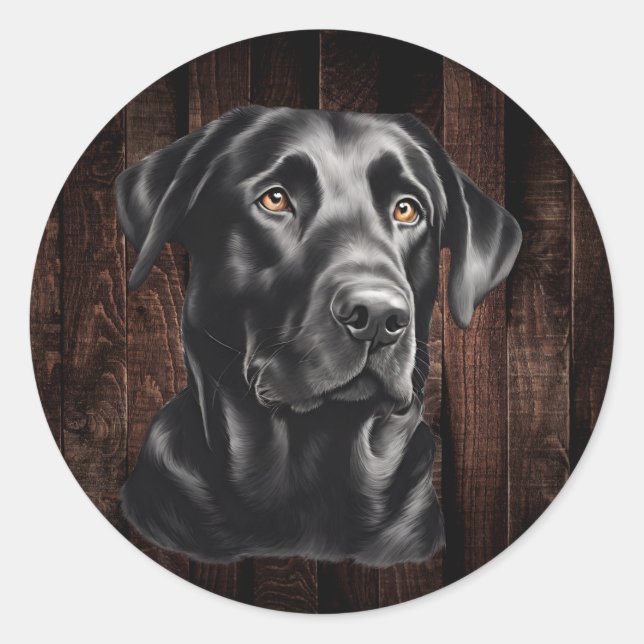 Stickers Black Lab (Devant)