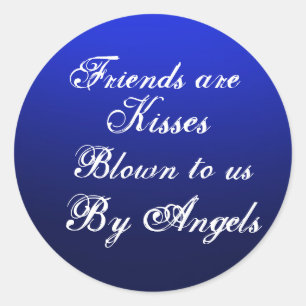 Stickers Bleus d'amitié