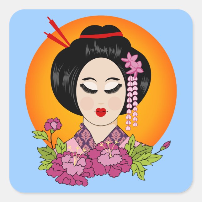 Stickers Blossom Geishal (Devant)