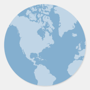 Stickers Blue Earth