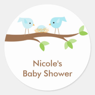 Stickers Bluebirds et nids