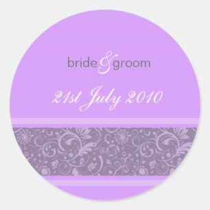 Stickers - Blumenfantasy - Lavendel