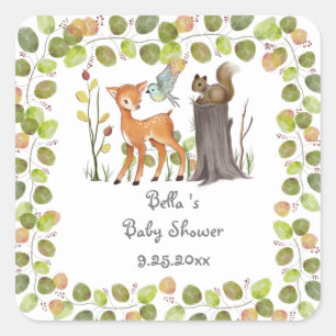 Stickers Bois Animaux