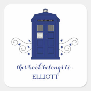 Stickers Boîte de police