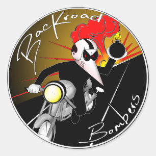 Stickers Bombers Backroad