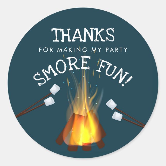 Stickers Bonfire Party Favoriser (Devant)
