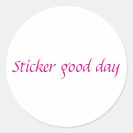 Stickers bonne journée
