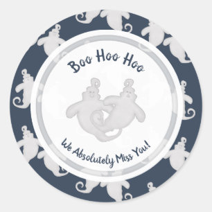 Stickers Boo Hoo Ghost