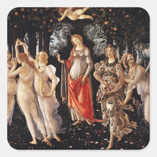 Stickers Botticelli Primavera (Devant)