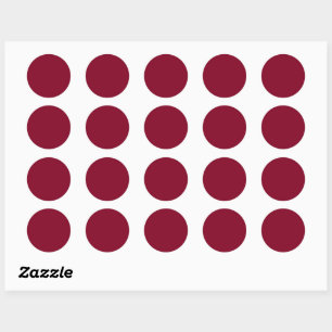 Stickers Bourgogne (Rouge foncé profond) PERSONNAL