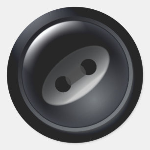 Stickers Bouton noir