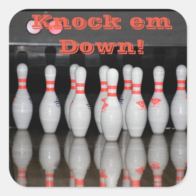 Stickers Bowling (Devant)