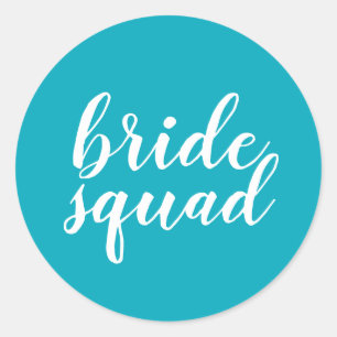 Stickers Bride Squad (feuille de 20)