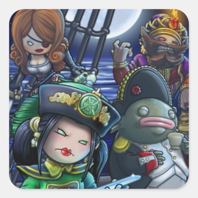 Stickers Brigand King (Devant)