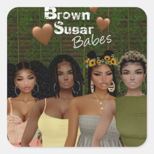 Stickers Brown pour bébés sucre 13