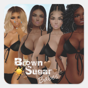 Stickers Brown pour bébés sucre 5