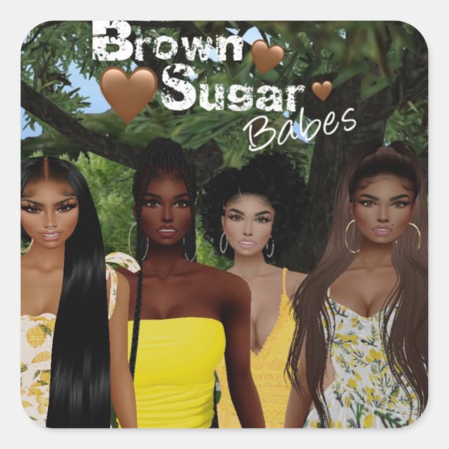 Stickers Brown pour bébés sucre 6 (Devant)