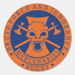 Stickers Brute Force et Ignorance 1,5 pouces