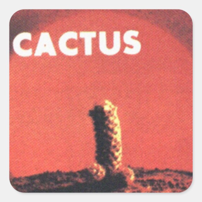 Stickers Cactus 1970 (Reproduction) (Devant)