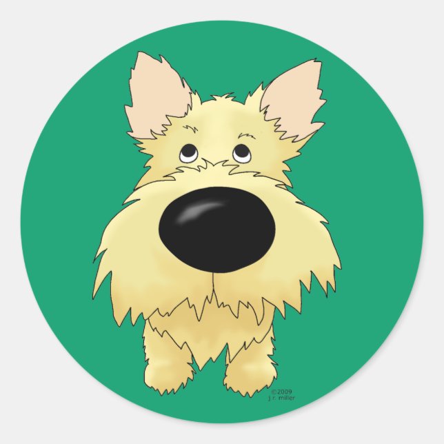 Stickers Cairn Terrier (Devant)