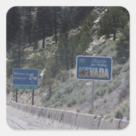 Stickers California-Nevada Stateline