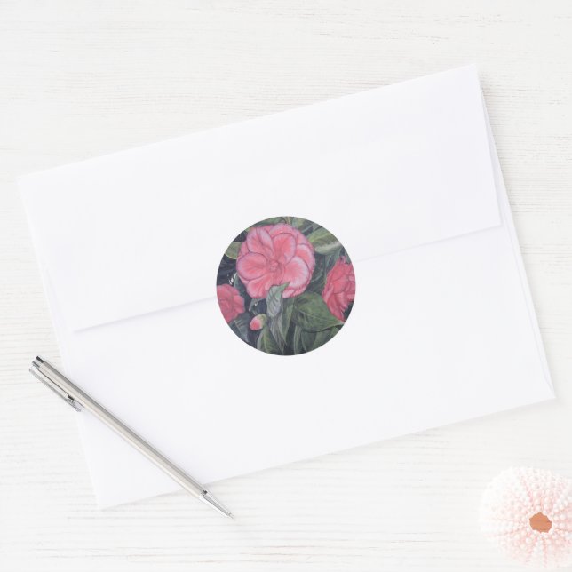 Stickers Camellia Purple Dawn (Enveloppe)