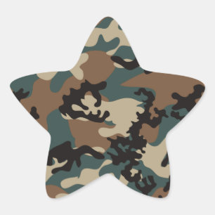 Stickers Camo verdoyants d'hiver