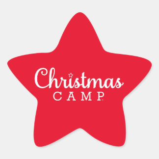 Stickers Camp de Noël | Stickers de Noël