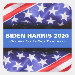 Stickers Campagne Drapeau BIDEN HARRIS 2020 USA