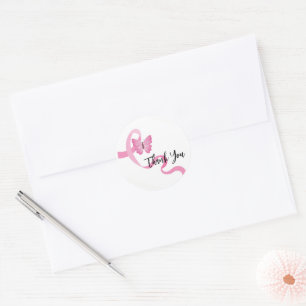 Stickers Cancer du Sein - Ruban rose