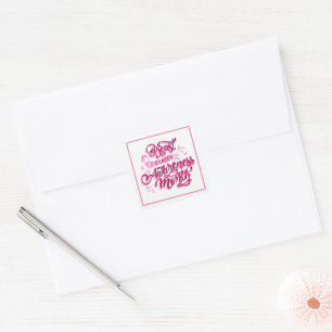 Stickers Cancer du Sein - Ruban rose