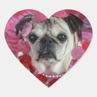 Stickers carlin Valentine Heart