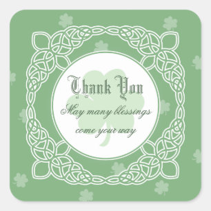 Stickers Carré Celtic Mist