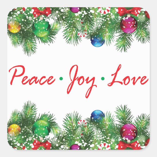 Stickers carré, Matte, Petit, 1½ pouce (feuille de (Devant)